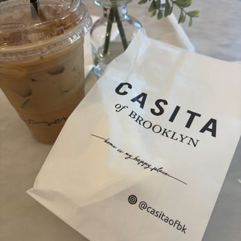Casita - Aviator latte and Greek cookie in the bag - Coffee & Tea Near Me - Staten Island, New York Casita - Aviator latte and Greek cookie in the bag - Coffee & Tea Near Me - Staten Island, New York
