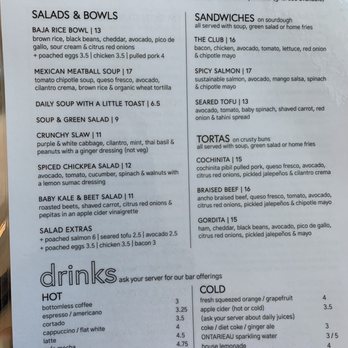 Lady Marmalade - Menu - Breakfast & Brunch Near Me - Toronto, Ontario