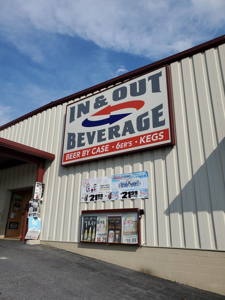INNOUT BEVERAGE Updated July 2024 1106 Sheller Ave, Chambersburg