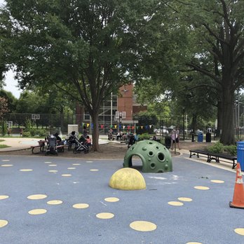 Guy Mason Recreation Center - Play igloo and picnic tables - Recreation Centers Near Me - Washington, DC, District of Columbia