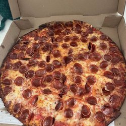 Ange's Pizza - Pepperoni pizza