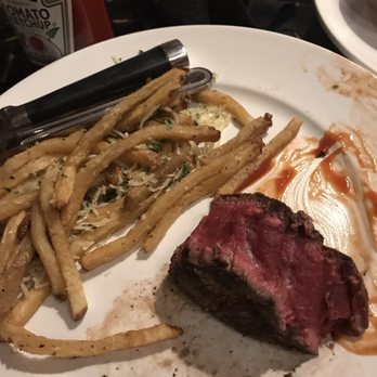 Amsterdam Cafe - Filet Mignon - asked for medium but pretty much rare. Fries cold - New American Near Me - Auburn, Alabama Amsterdam Cafe - Filet Mignon - asked for medium but pretty much rare. Fries cold - New American Near Me - Auburn, Alabama
