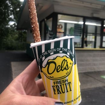 Del's Lemonade - Cumberland - Del's lemonade with a pretzel - Juice Bars & Smoothies Near Me - Cumberland, Rhode Island Del's Lemonade - Cumberland - Del's lemonade with a pretzel - Juice Bars & Smoothies Near Me - Cumberland, Rhode Island