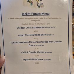 The Crown - Oct 2026 menu