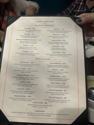 Menu photo 8 Casita Miramar San Juan, PR