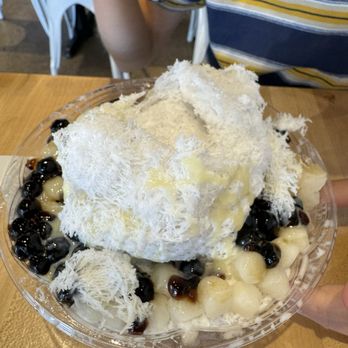 TropiTai Delights - Lavender shaved ice with mochi, boba and condensed milk - Bubble Tea Near Me - Lakewood, Colorado TropiTai Delights - Lavender shaved ice with mochi, boba and condensed milk - Bubble Tea Near Me - Lakewood, Colorado