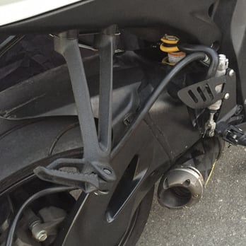 Motorcycle Tech - All black rearsets and passenger foot pegs, and brackets and heel guards - Motorcycle Repair Near Me - Upland, California Motorcycle Tech - All black rearsets and passenger foot pegs, and brackets and heel guards - Motorcycle Repair Near Me - Upland, California