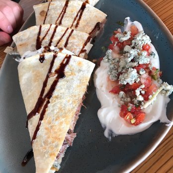 Poseidon on the Beach - Short rib quesadilla - Seafood Near Me - Del Mar, California Poseidon on the Beach - Short rib quesadilla - Seafood Near Me - Del Mar, California