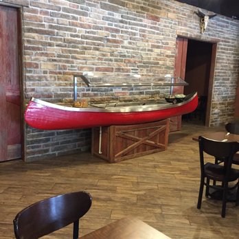 Cherokee Restaurant - Salad bar in a canoe. - American Near Me - Calumet, Oklahoma Cherokee Restaurant - Salad bar in a canoe. - American Near Me - Calumet, Oklahoma