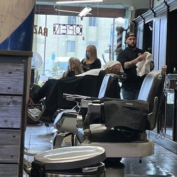 Razorbacks Barber Shop - My heart is so happy for Pop! - Barbers Near Me - Long Beach, California
