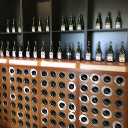 Church & State Wines - Wine wall