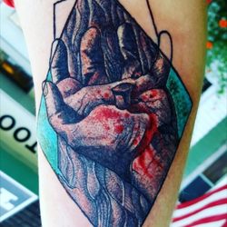 Glass City Tattoo - Because I am a Christian I love to do faith based tattoos, they fill me with a sense of the good works that Jesus does in my life.
