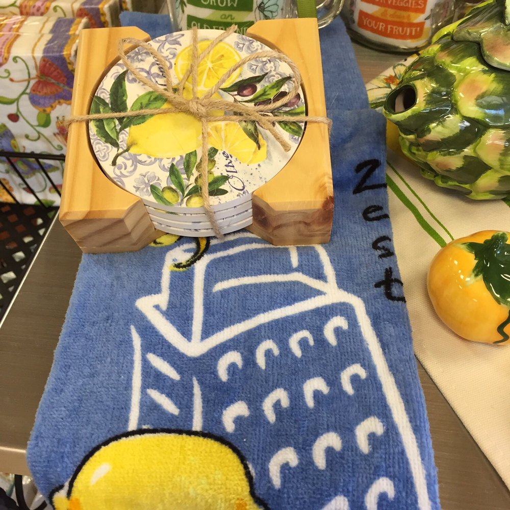 Tasty Venues - Great looking Set of Ceramic Lemon Coasters, Thick and Thirsty 'Grater' Lemon Zest Kitchen Towel - Cafes Near Me - Brandon, Florida Tasty Venues - Great looking Set of Ceramic Lemon Coasters, Thick and Thirsty 'Grater' Lemon Zest Kitchen Towel - Cafes Near Me - Brandon, Florida