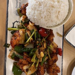 Cumin Shrimp!