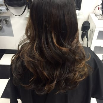 Salon 25 - From January. I started off a little darker. Loved it then and I love my lighter hair now! - Hair Salons Near Me - Cypress, California