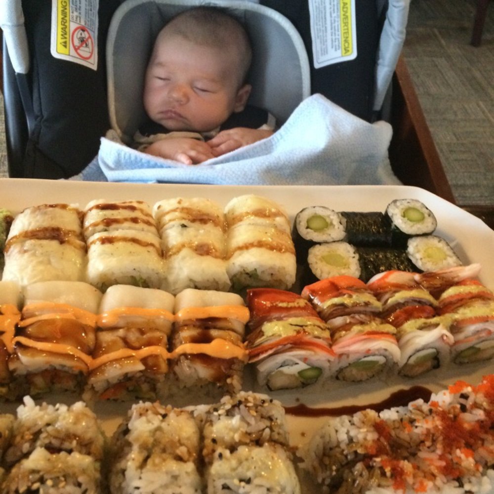 Sushi Mido - Resting up before pounding all that Sushi!!! - Japanese Near Me - Shawnee, Kansas