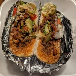 Carne asada burrito