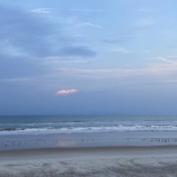 Crabby's Oceanside - View from deck - Seafood Near Me - Daytona Beach, Florida