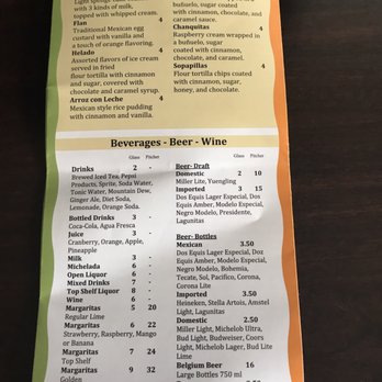Agave Restaurant - Menu - Mexican Near Me - St. Pete Beach, Florida