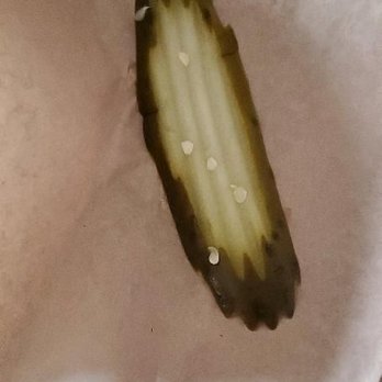 Sourdough & Co - The pickle on the side. I expect a whole pickle not 1 slice. - Sandwiches Near Me - Eureka, California Sourdough & Co - The pickle on the side. I expect a whole pickle not 1 slice. - Sandwiches Near Me - Eureka, California