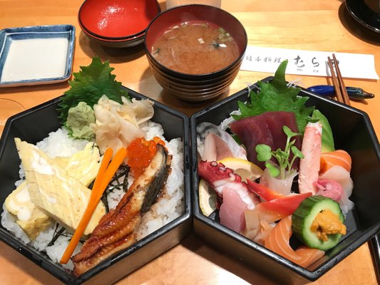 Photo of Restaurant Murata - Portland, OR, United States. Sashimi A dinner! Just sooooooo good! I'm sitting right by the kitchen. They are fresh!