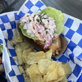 Ned's New England Deck - Down East Lobster Roll - Seafood Near Me - Fairfax, Virginia