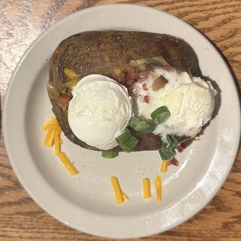 Cracker Barrel Old Country Store - Loaded Baked Potato - American Near Me - Peoria, Arizona