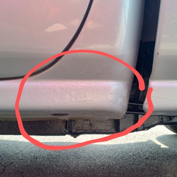 Auto Express - Driver's side. Mainly a long back corner. Underneath is soft and crunchy. - Car Dealers Near Me - Lafayette, Indiana