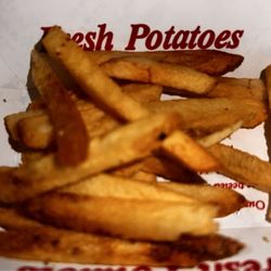 In-N-Out Burger - OVERfried, COLD, hard French fries. I think because of the holiday, they probably had fries sitting out ready to be ordered. Not even hot!