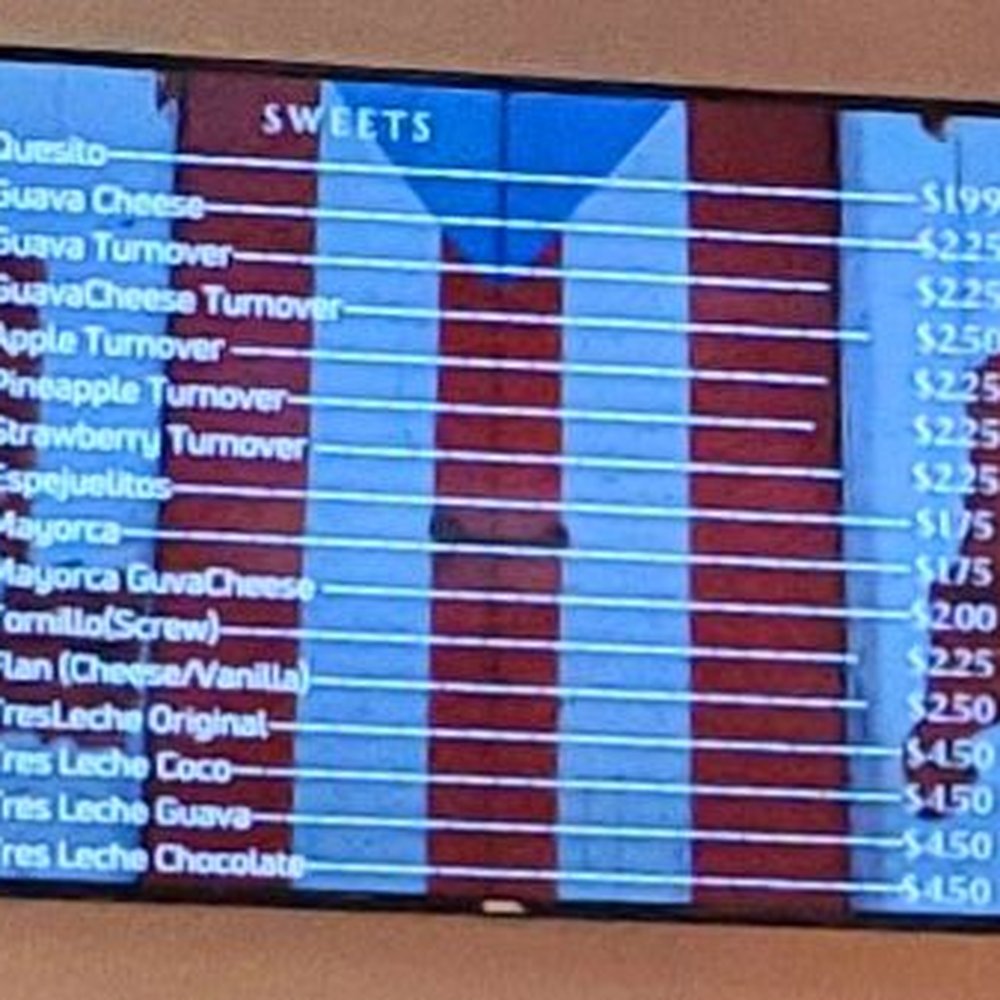 Duran's Bakery - Sweets Menu - Puerto Rican Near Me - Brandon, Florida Duran's Bakery - Sweets Menu - Puerto Rican Near Me - Brandon, Florida