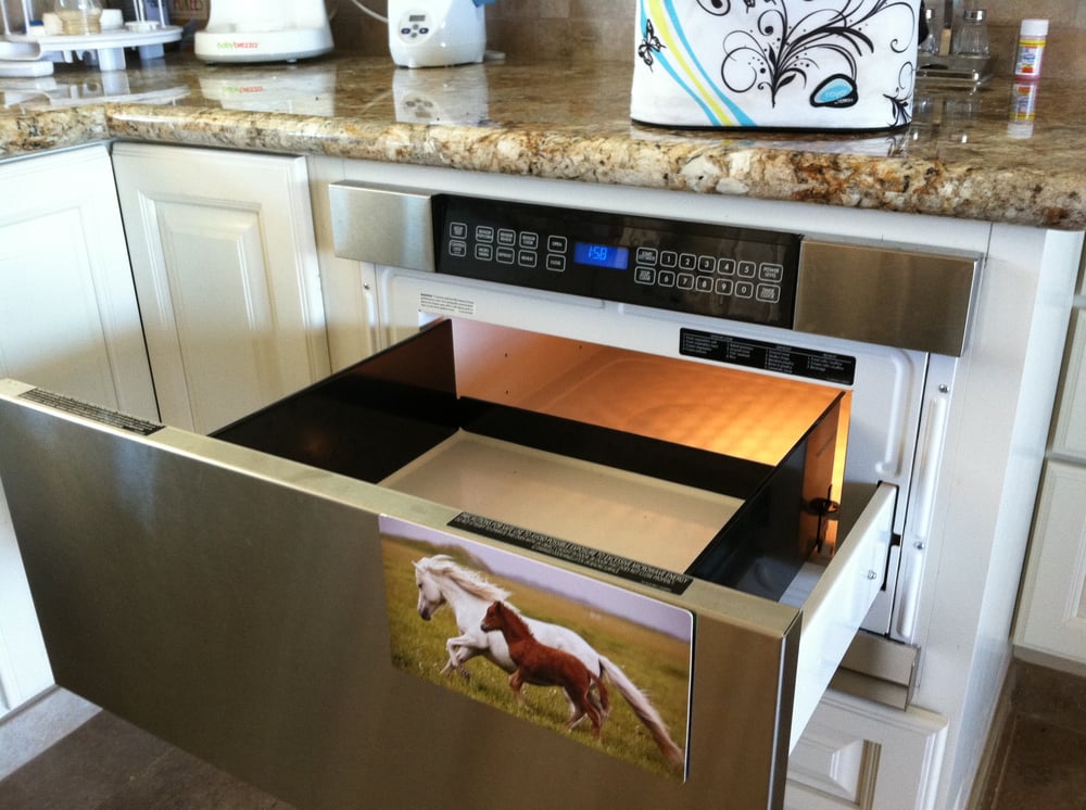 Pull Out Drawer Microwave Excuse The Flashcard Yelp