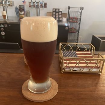 Linder Street Brewing - One of four ales on tap, this one is "Stupid Walrus". - Breweries Near Me - Bowersville, Georgia Linder Street Brewing - One of four ales on tap, this one is "Stupid Walrus". - Breweries Near Me - Bowersville, Georgia