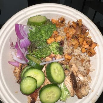 Angie’s Prime Grill - Asian Chicken rice bowl - Fish & Chips Near Me - Glendale, Arizona Angie’s Prime Grill - Asian Chicken rice bowl - Fish & Chips Near Me - Glendale, Arizona