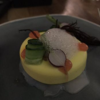 Johannes - Scallops, mussels clams with lemon mousse and some sort of sea foam that was beyond what one can imagine! - Modern European Near Me - Amsterdam, New Hampshire