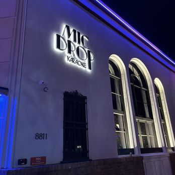 Mic Drop - Outside logo - Karaoke Near Me - West Hollywood, California Mic Drop - Outside logo - Karaoke Near Me - West Hollywood, California