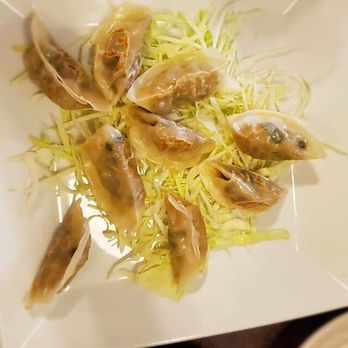 Amitabul - Vegan dumplings. I would've just been happy with a few orders of these - Vegan Near Me - Chicago, Illinois