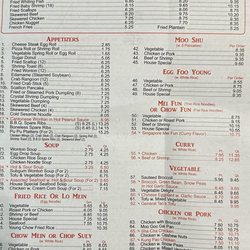 China Wok - Page 1 of menu