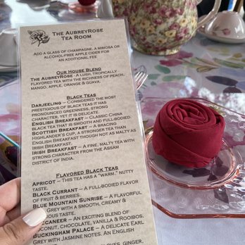 Aubrey Rose Tea Room - Tea Rooms Near Me - La Mesa, California