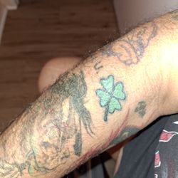 Treasure Island Tattoo - Done by Leslie