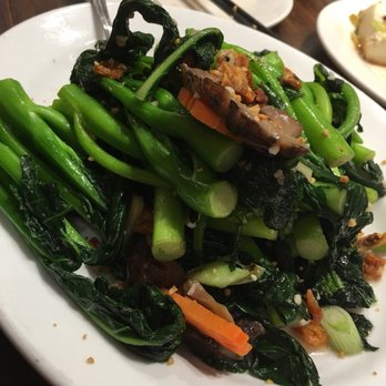 Vintage Garden - Stir Fried Bay Gai Lan with Preserved Fish ($14.99) - Chinese Near Me - Toronto, Ontario Vintage Garden - Stir Fried Bay Gai Lan with Preserved Fish ($14.99) - Chinese Near Me - Toronto, Ontario