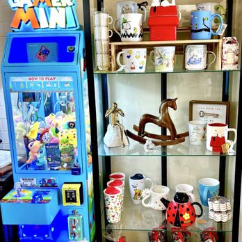 Milk & Honey - Mini Claw machine and cute curio of mugs ams tumblers. - Coffee & Tea Near Me - Aliso Viejo, California Milk & Honey - Mini Claw machine and cute curio of mugs ams tumblers. - Coffee & Tea Near Me - Aliso Viejo, California
