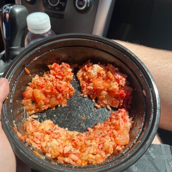 Chaodown Poki - White rice, spicy tuna, salmon, habanero masago, crispy onions, pineapple, furakake - Hawaiian Near Me - Roseville, California Chaodown Poki - White rice, spicy tuna, salmon, habanero masago, crispy onions, pineapple, furakake - Hawaiian Near Me - Roseville, California