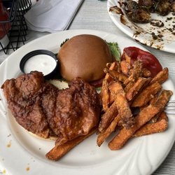 Schaefer's Canal House - Buffalo chicken sandwich