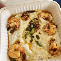 Jackson Soul Food - Shrimp and grits.  Absolutely delicious!!!