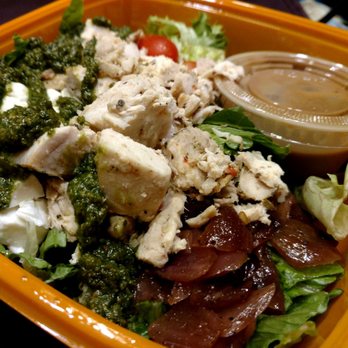 Salad and Go - Caprese salad with chicken - Salad Near Me - Mesa, Arizona Salad and Go - Caprese salad with chicken - Salad Near Me - Mesa, Arizona