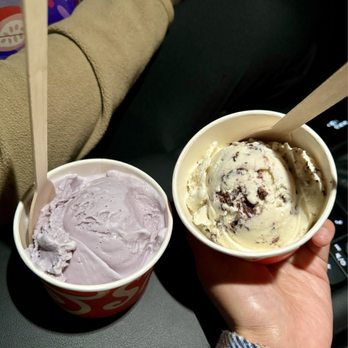 Salt & Straw - Honey Lavender Scoop and Jasmine Milk Tea Almond Stracciatella (Seasonal) - Ice Cream & Frozen Yogurt Near Me - Burlingame, California Salt & Straw - Honey Lavender Scoop and Jasmine Milk Tea Almond Stracciatella (Seasonal) - Ice Cream & Frozen Yogurt Near Me - Burlingame, California