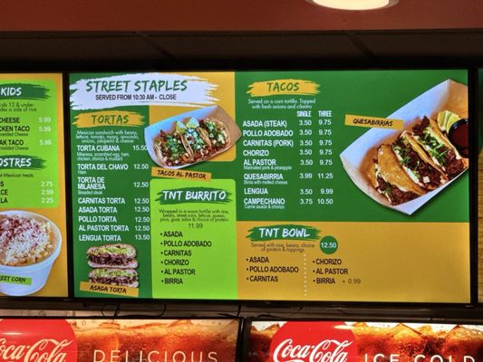 Menu photo 2 TNT's Tacos N' Tortas Urbandale, IA Menu photo 2 TNT's Tacos N' Tortas Urbandale, IA