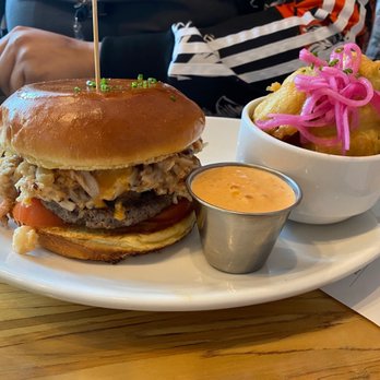 Slapfish - Surf & Surf N Turf Burger - Seafood Near Me - Indianapolis, Indiana
