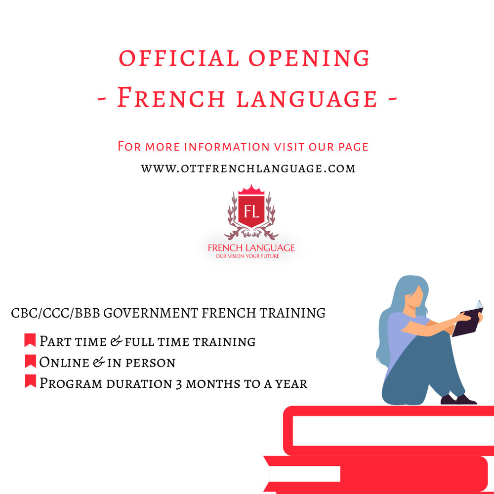 FRENCH LANGUAGE Updated June 2024 Ottawa, Ontario, Canada
