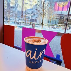 Levain Bakery - Boston Seaport - Toffee Hot Chocolate